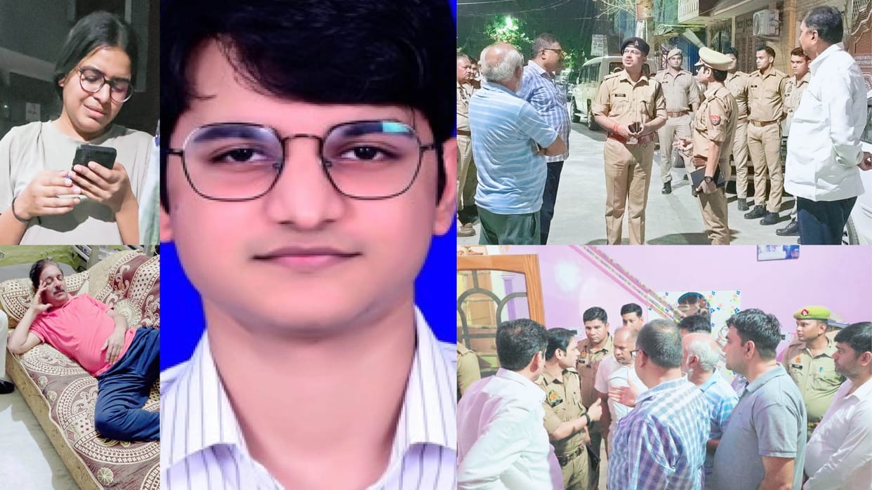 BSP leader son committed suicide in Amroha Bullet pierced through head and hit the wall Inside Story
