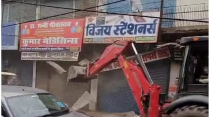 In Buxipur, Gorakhpur, a trader alleged assault-Municipal corporation enforcement team had gone to take action