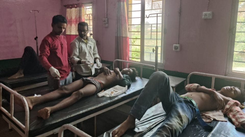 Two people died and 28 were injured in separate road accidents while returning from fair in Raigarh
