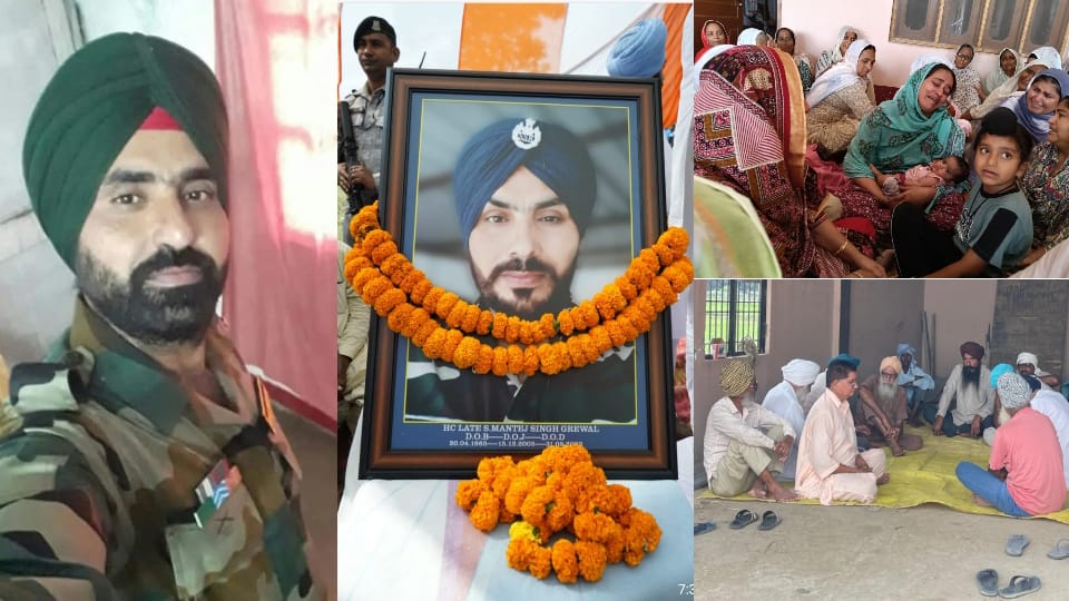 Sikkim landslide havildar lakhwinder They studied together and became soldiers both sacrificed in three years