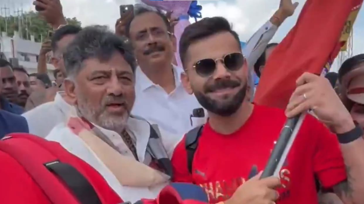 Royal Challengers Bangalore Vs Gujrat Titans IPL 2026 Final why DK Shivakumar angry after RCB's title win