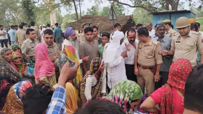Brick kiln worker killed in buggy accident on Noorpur Road, villagers protest with road blockade