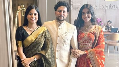 Lucknow: Cricketer Kuldeep Yadav got engaged to his friend Vanshika, many cricketers including Rinku Singh Sin