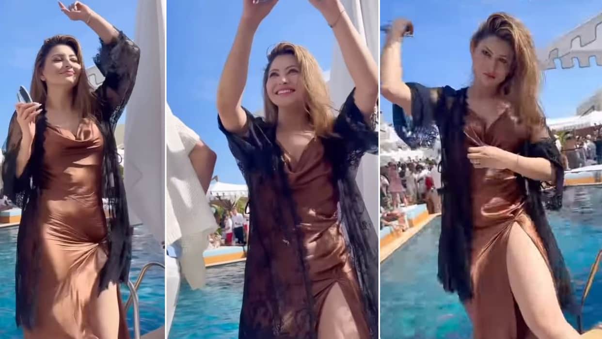 urvashi rautela new latest dance video goes viral says summers in monaco