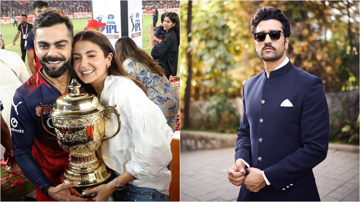 Celebs Reaction On RCB First IPL Trophy Vicky Kaushal Ajay Devgn Kartik Aryan Anannya Pandey Congratulate Team