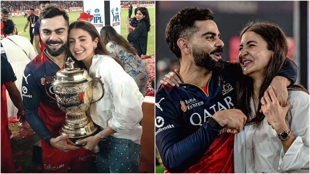 RCB won IPL 2025 final virat kohli and anushka sharma beautiful moments viral netizens reacts on it