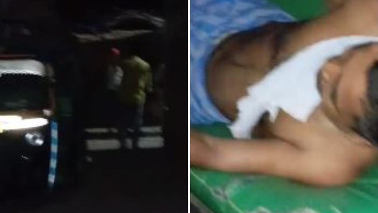 Entered house and attacked in azamgarh Four people bleeding SP said action will be taken miscreants