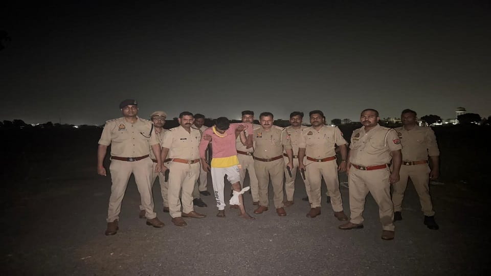 Young man murdered by crushing his head Police caught the murderer within 24 hours shot in the leg
