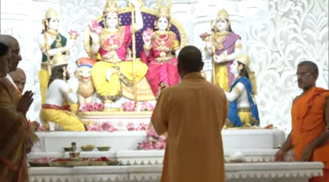 Pics of second Pran Pratishtha in Ayodhya.