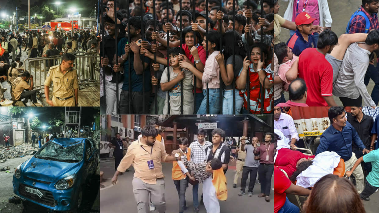 Bengaluru Stampede Photos: Uncontrolled fans...mistakes in preparation, IPL RCB celebration turn into mourning