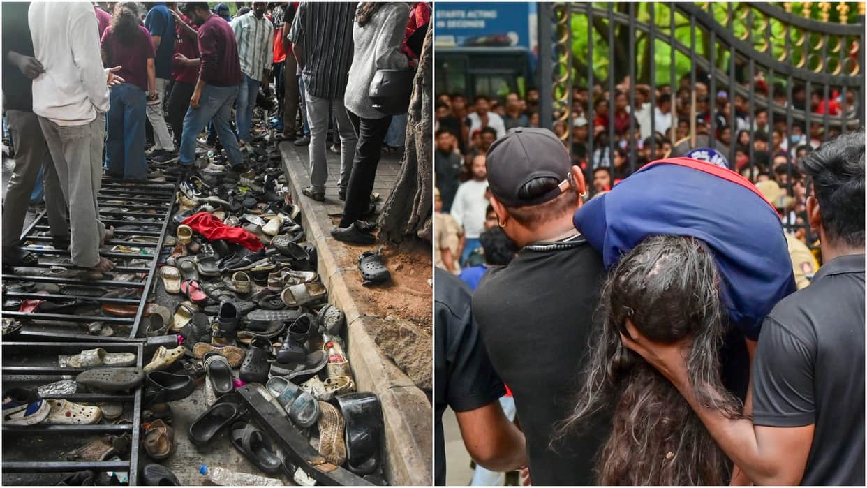 Bengaluru Stampede RCB Victory Parade Turns Into Tragedy Check Photos Videos Details in Hindi