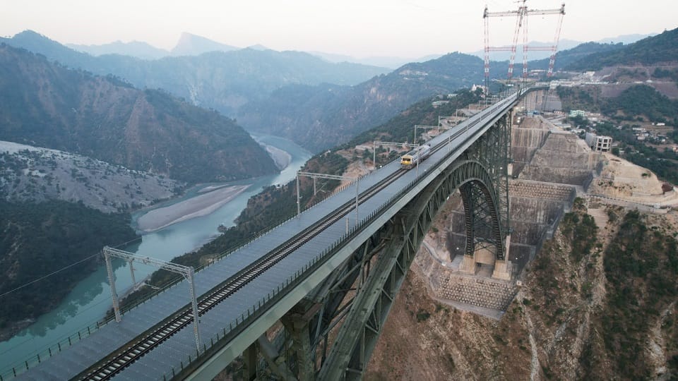 World tallest bridge chenab in pictures PM Modi will dedicate it to nation on friday flag off Vande Bharat