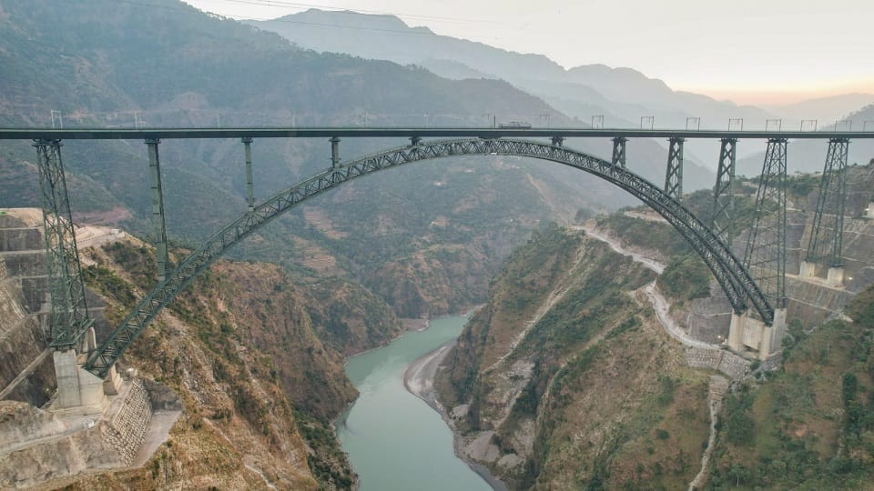 World tallest bridge chenab in pictures PM Modi will dedicate it to nation on friday flag off Vande Bharat