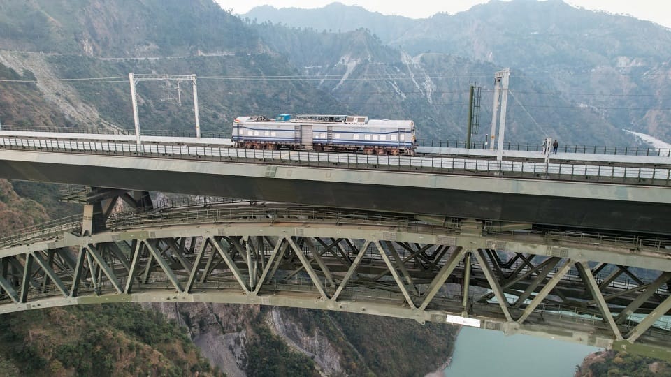 World tallest bridge chenab in pictures PM Modi will dedicate it to nation on friday flag off Vande Bharat