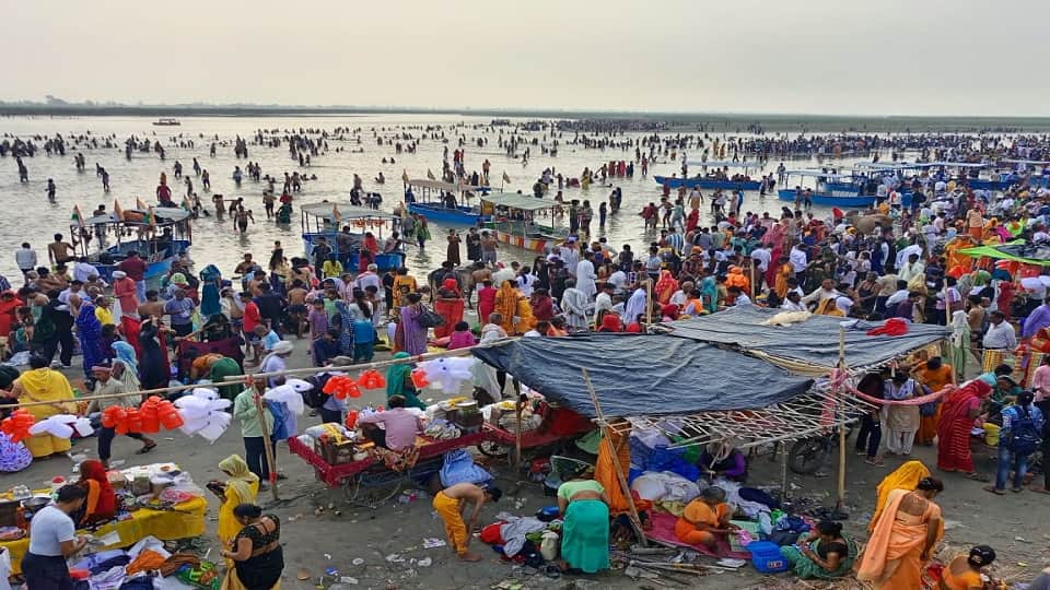 Ganga Dussehra 2025 Devotees Take Holy Dip In Ganga