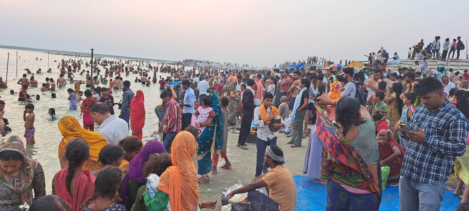 Ganga Dussehra 2025 Devotees Take Holy Dip In Ganga