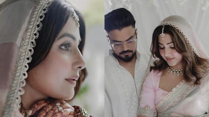 hina khan emotional wedding video goes viral said pta nhi kal kya hoga to rocky jaiswal