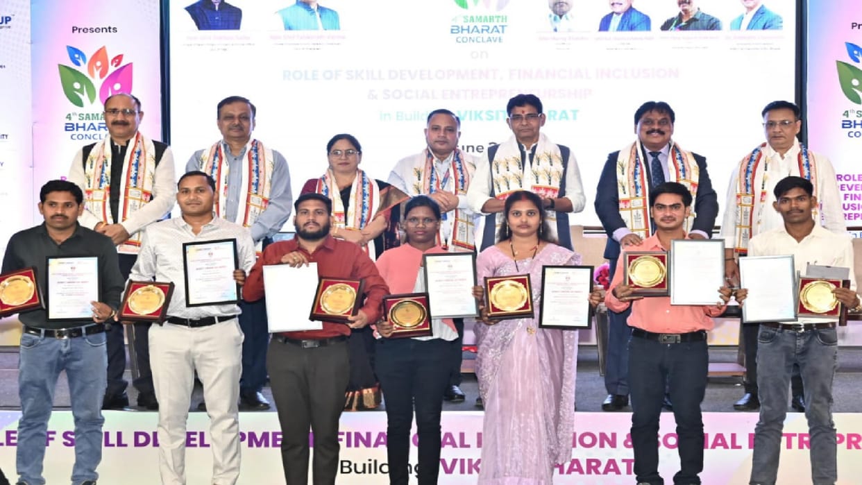 Revenue Minister Tankaram Verma inaugurated the 4th Samarth Bharat Conclave in Chhattisgarh
