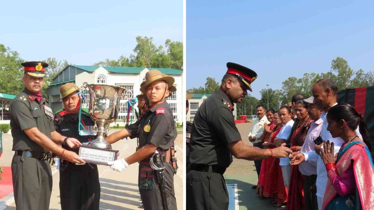 Himachal 158 Agniveers ready passing out parade at Salaria Stadium of Gorkha Training Center Subathu