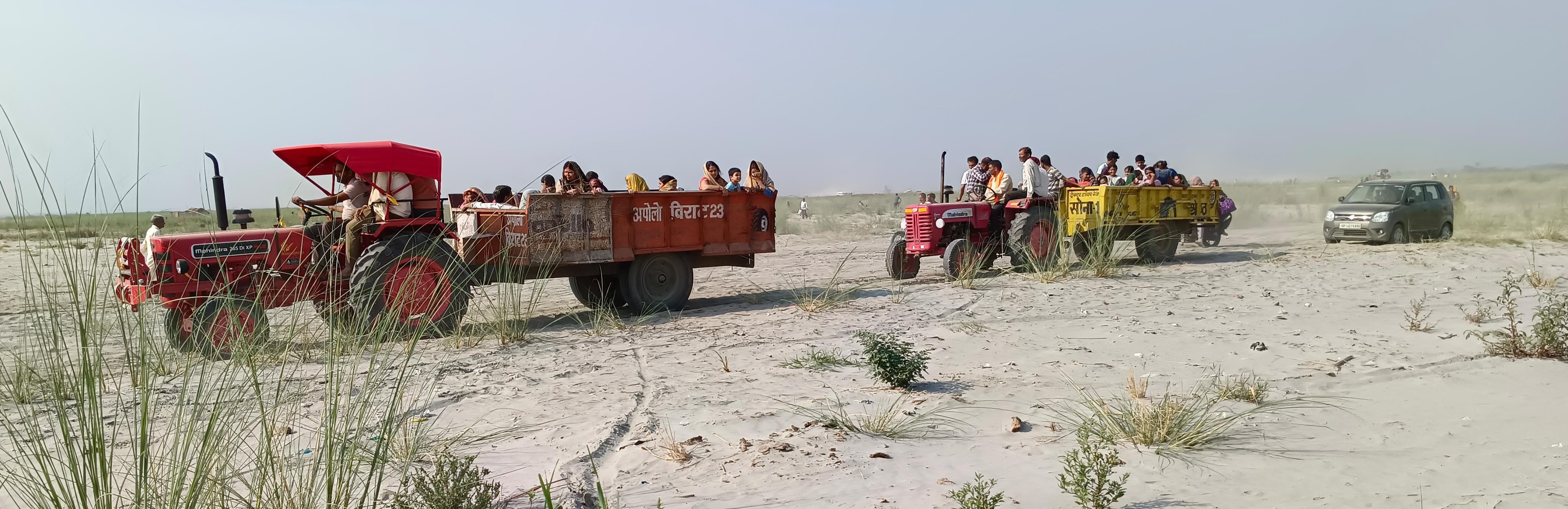 Devotees Flock to Hastinapur for Ganga Dussehra, Face Dusty Roads and Poor Arrangements