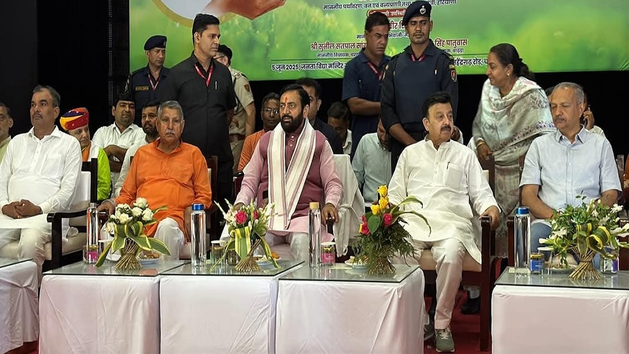 CM Naib Saini started the One Tree in the Name of Mother 2.0 campaign from Charkhi Dadri