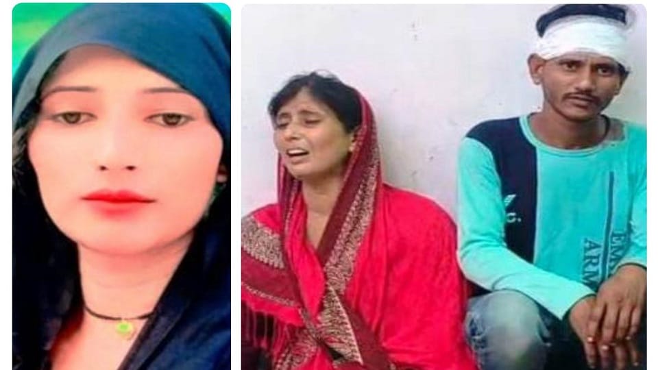 Muzaffarnagar: Three brothers and sisters-in-law killed Mangalamukhi by hitting her with a brick