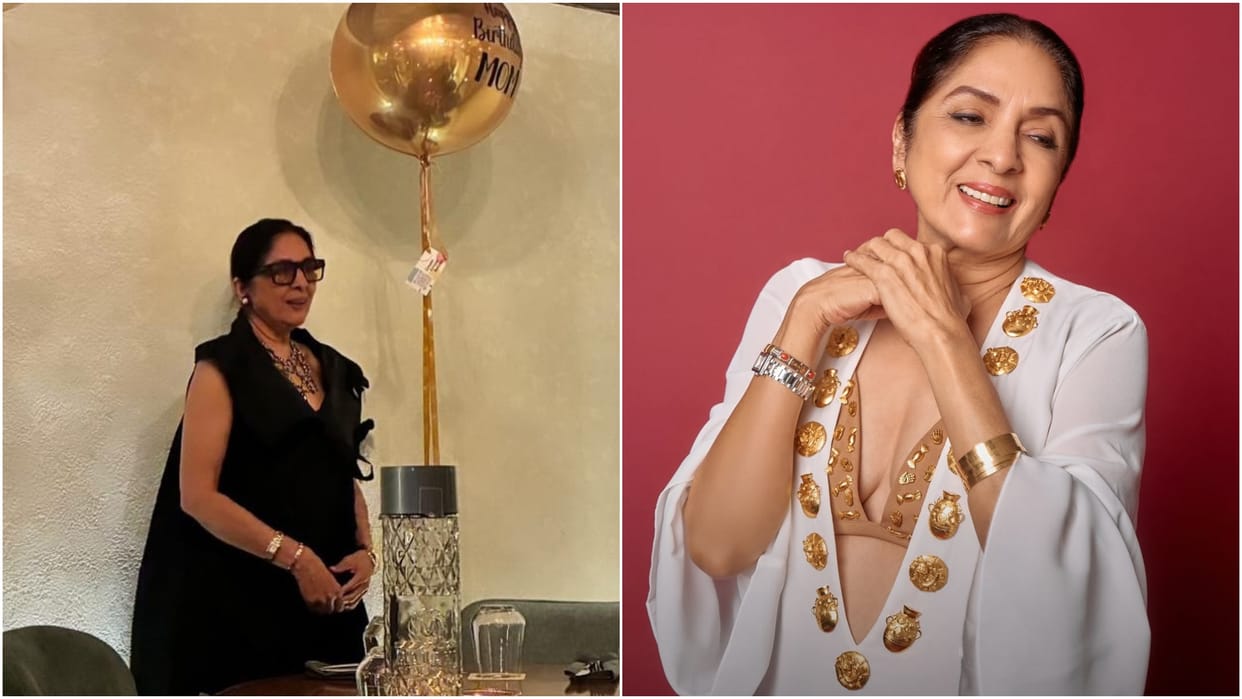 Metro In Dino Actress Neena Gupta Celebrate Her Birthday With Family And Close Friends