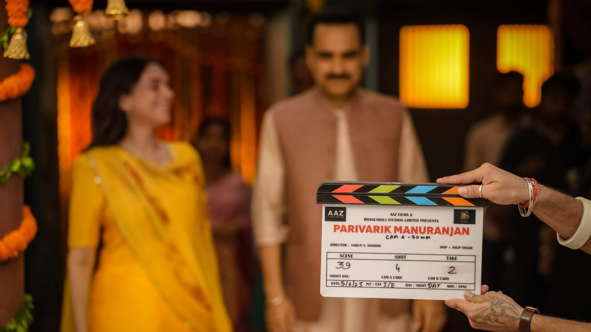 Pankaj Tripathi and Aditi Rao Hydari Come Together for movie Parivarik ManuRanjan