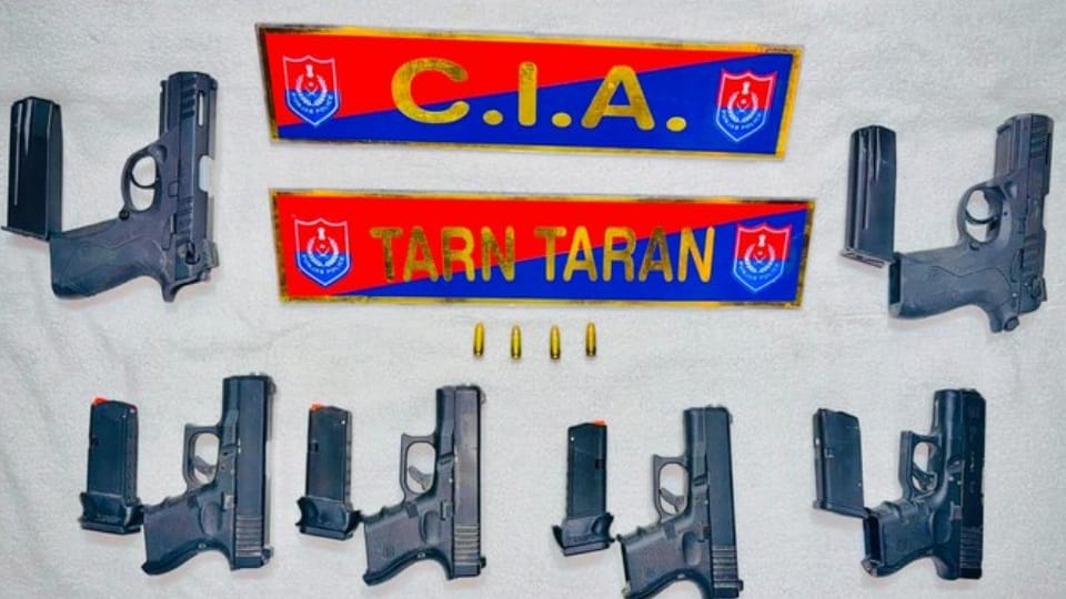 TarnTaran Police busts cross-border weapon smuggling module two arrested