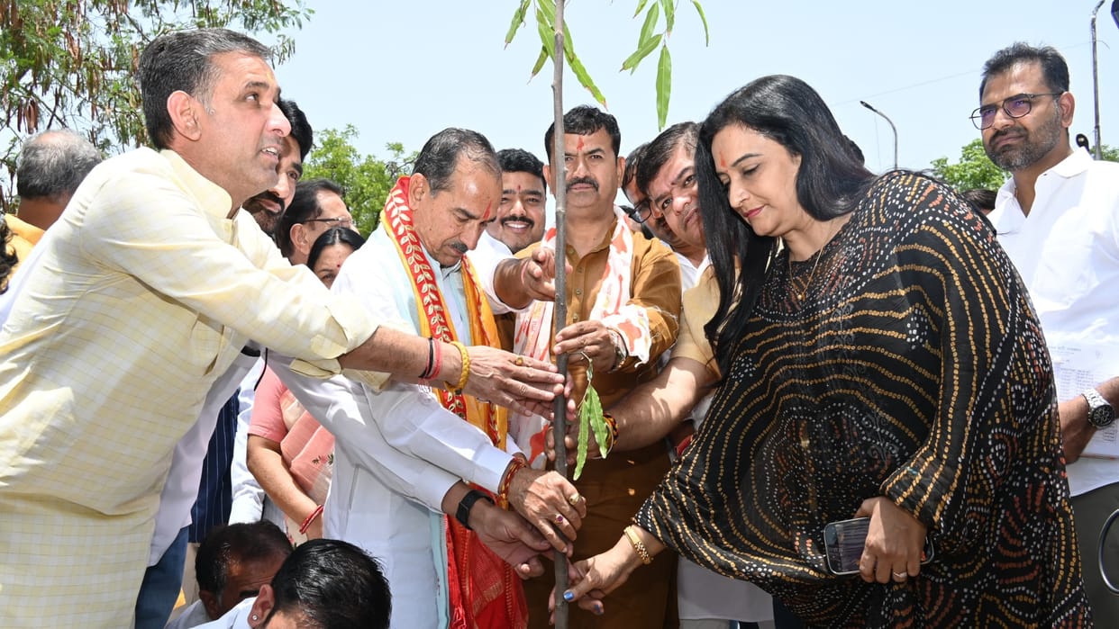 Rajasthan News: BJP state president's call on Environment Day- don't stop at planting one tree
