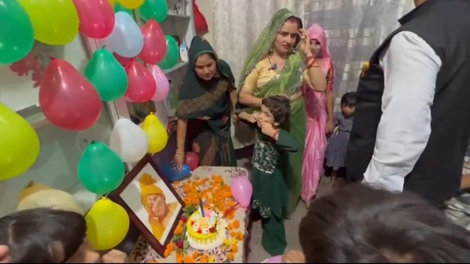 Seema Haider celebrated Chief Minister Yogi adityanath birthday