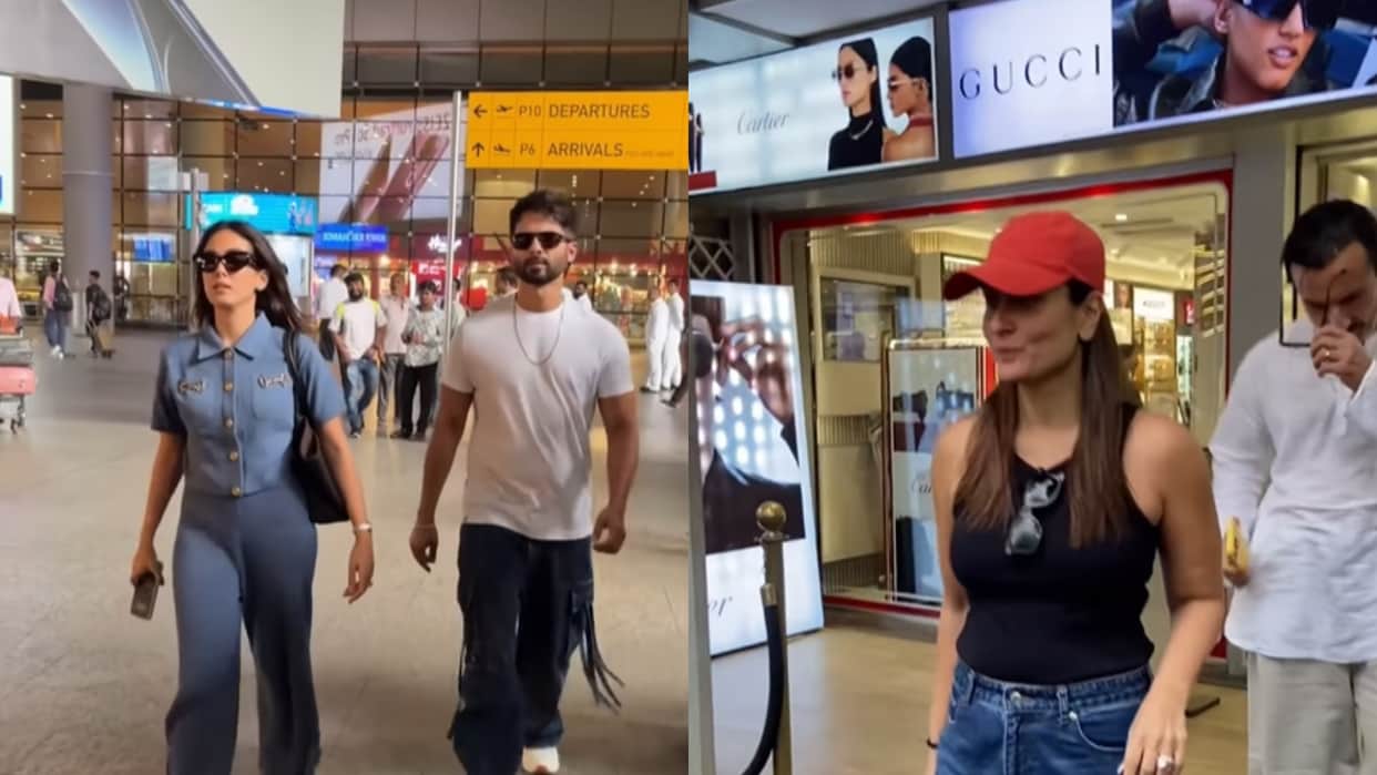 Shahid Kapoor And Wife Mira Rajput Stylish Look Kareena Kapoor Saif Ali Khan Simple Dressup Video Viral