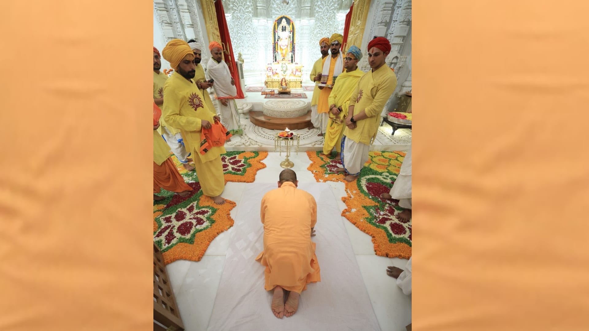CM Yogi's Birthday: On the occasion of his birthday, CM Yogi visited Ramlala, see photos