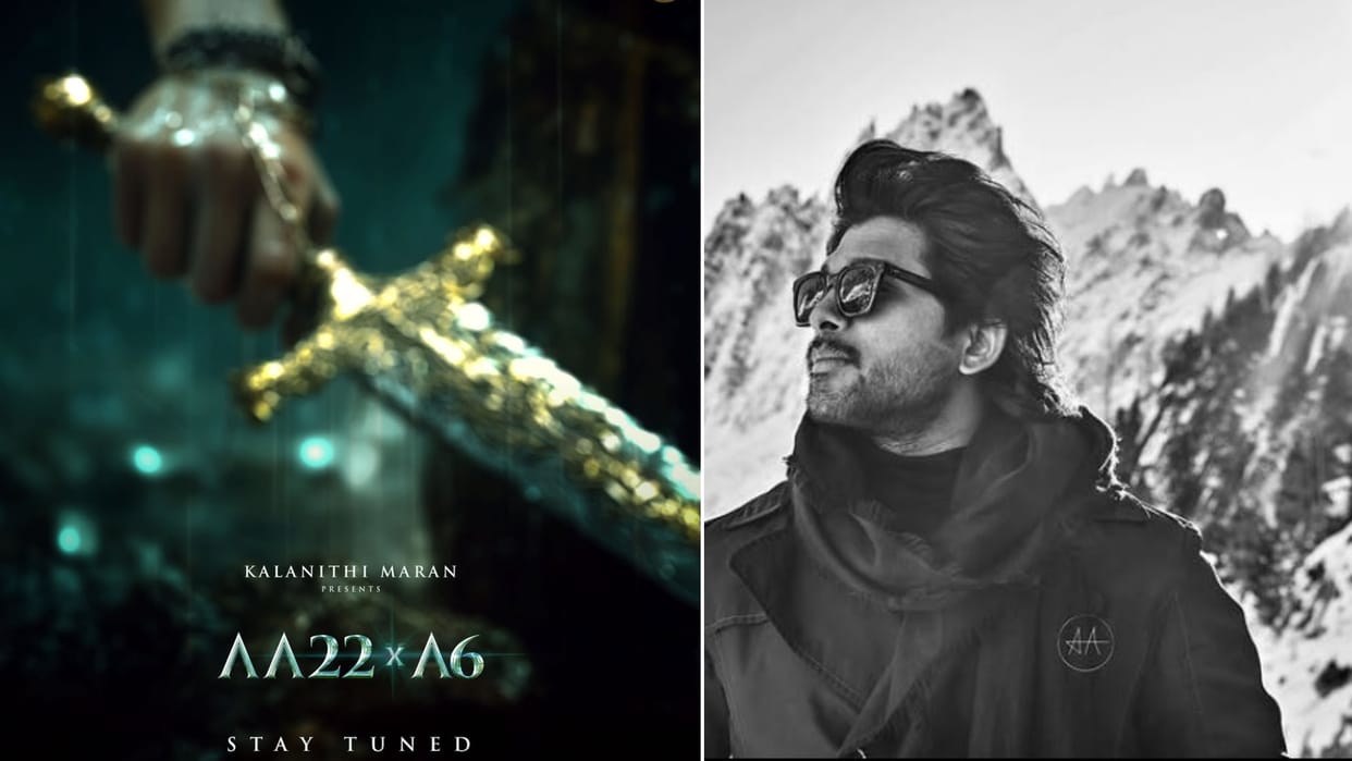 Allu Arjun Atlee film AA22 A6 Big announcement tomorrow details inside