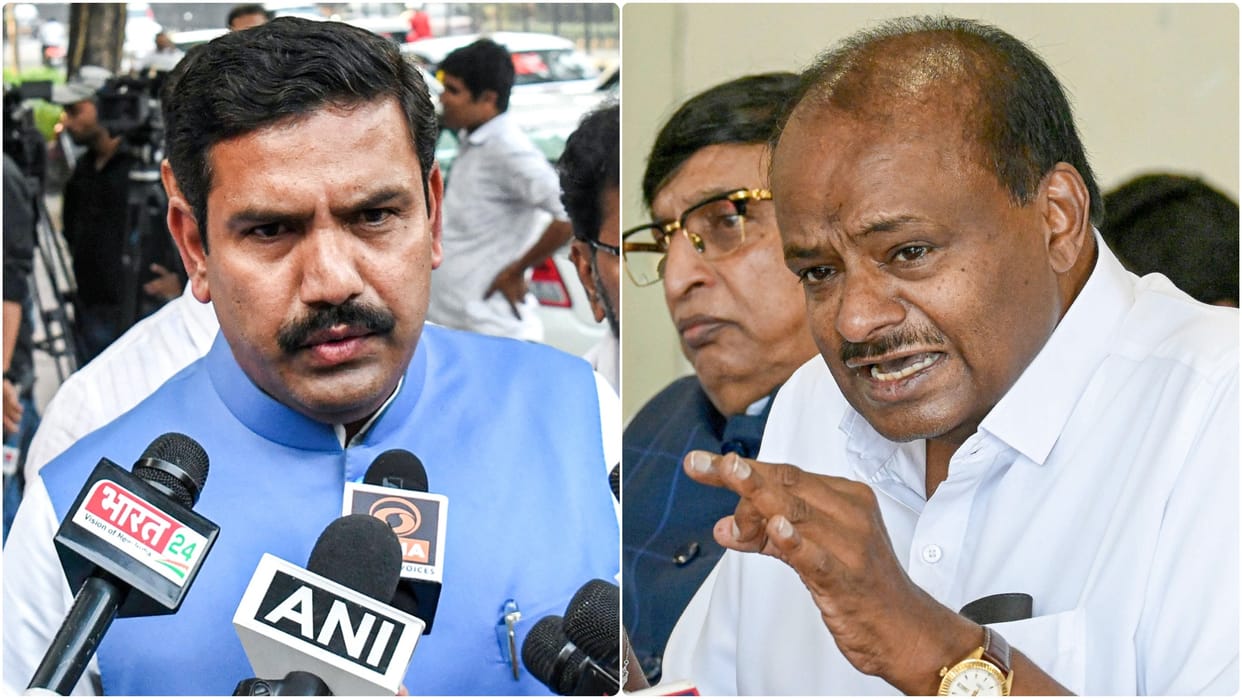 BJP, JD(S) slam Karnataka govt for making police officials 'scapegoat' for Bengaluru stampede