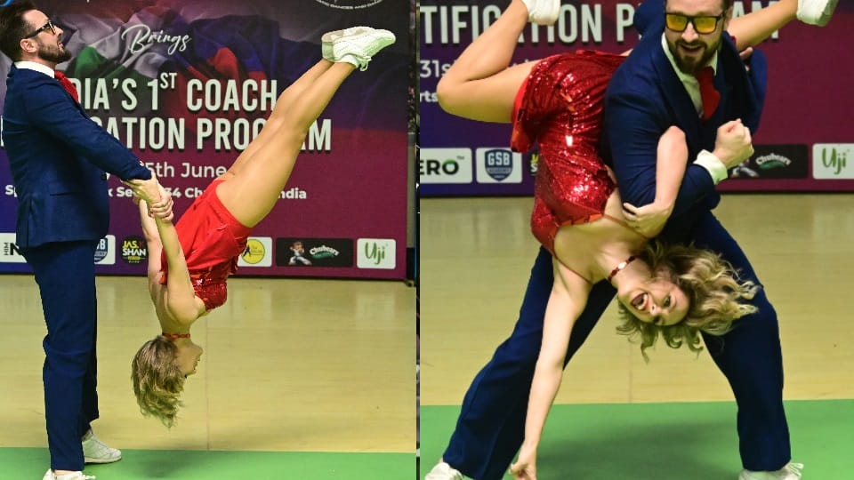 first coaching certification program related to acrobatic and dance sports organized in Chandigarh