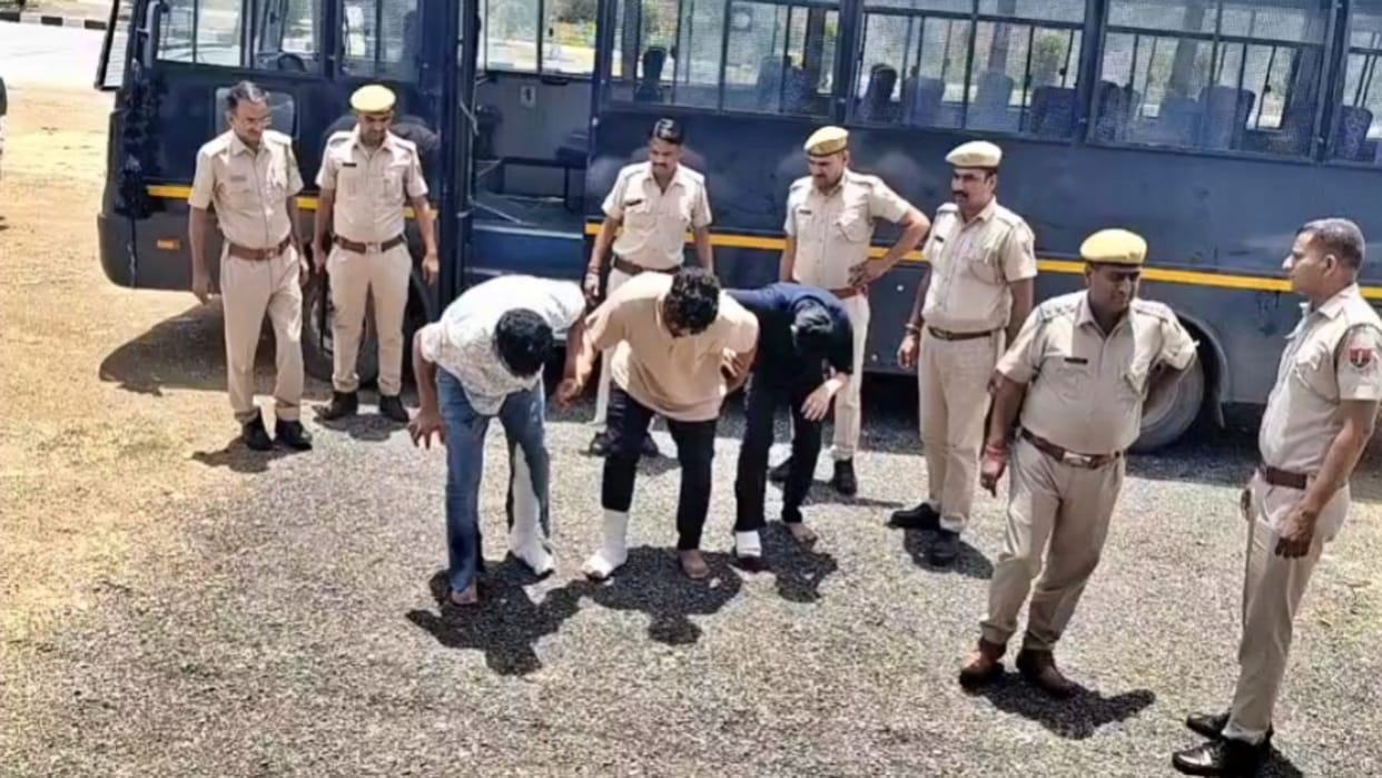 Chittorgarh firing incident: 3 accused involved in murder-arson incident caught from Jaisalmer