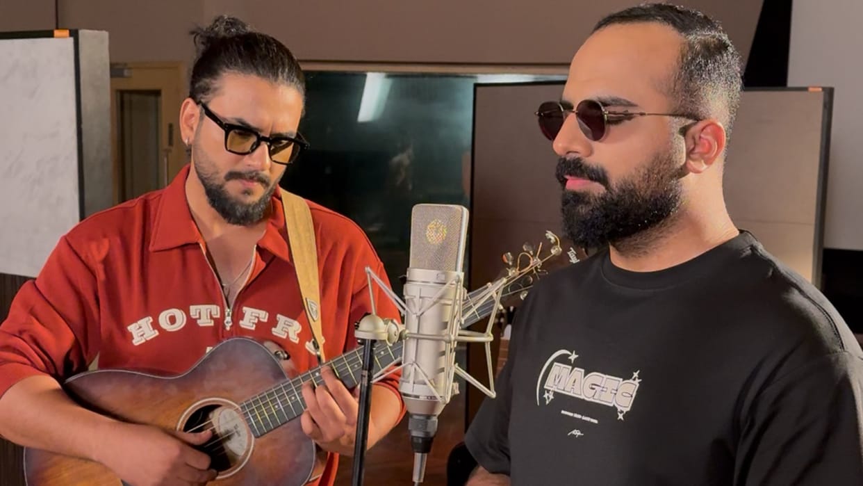 Kashmiri artist faheem abdullah and arslan nizami happy to debut in bollywood by saiyaara