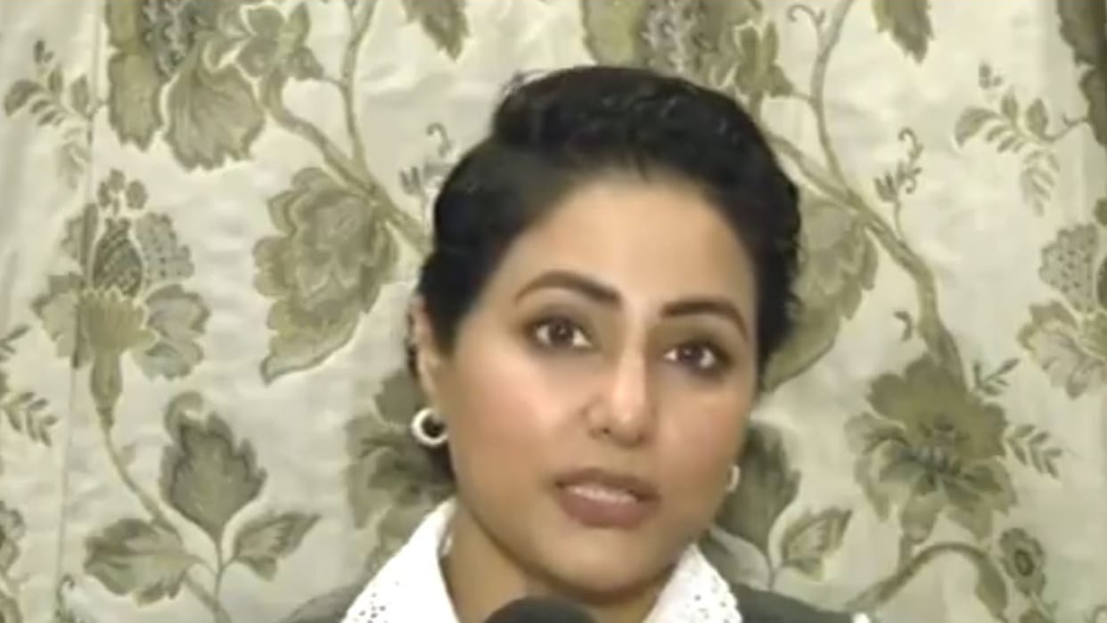 Cancer survivor actress Hina Khan says Our PM has seen a dream it seems very soon we will be Viksit Bharat