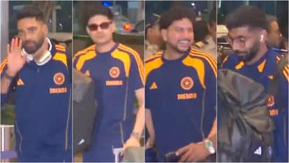 World Test Championship cycle Team India England tour Cricket Team leaves from Mumbai Airport