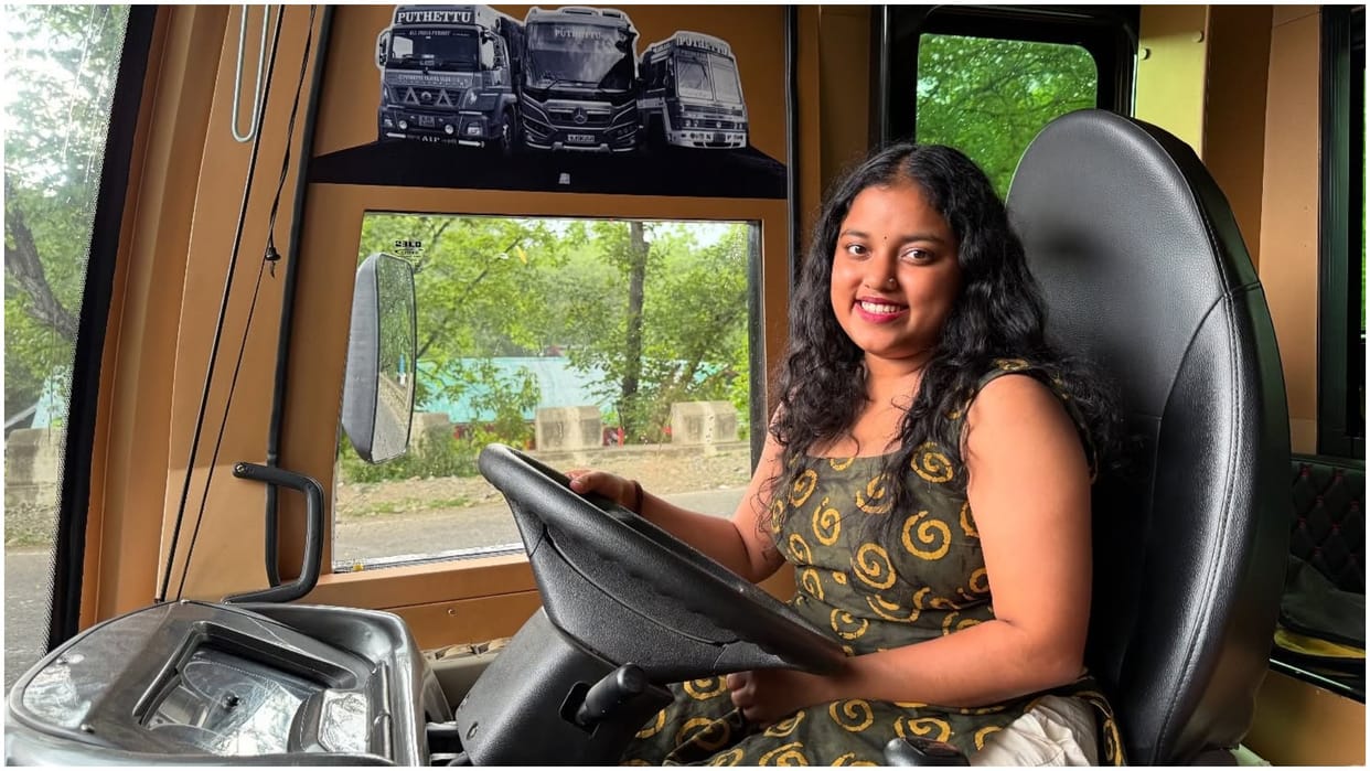 Kerala Woman Drives Caravan To Ladakh With Family Covering 18 States Across India