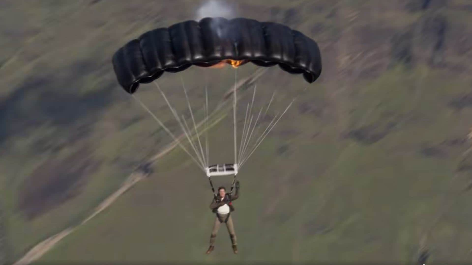 Tom Cruise Mission impossible the final reckoning Stunt recorded in Guinness World Records
