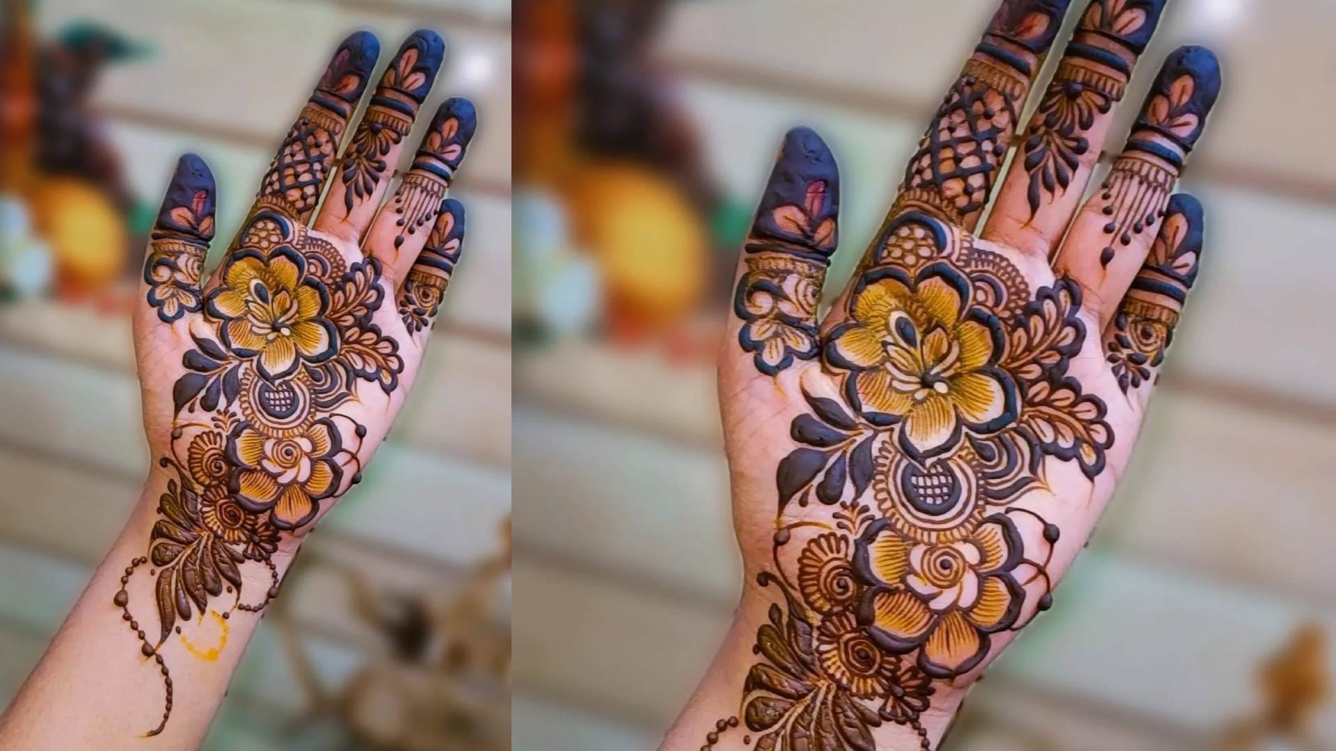Bakrid Mehndi Design Simple and Easy Mehndi Design For Bakrid Eid Al Adha