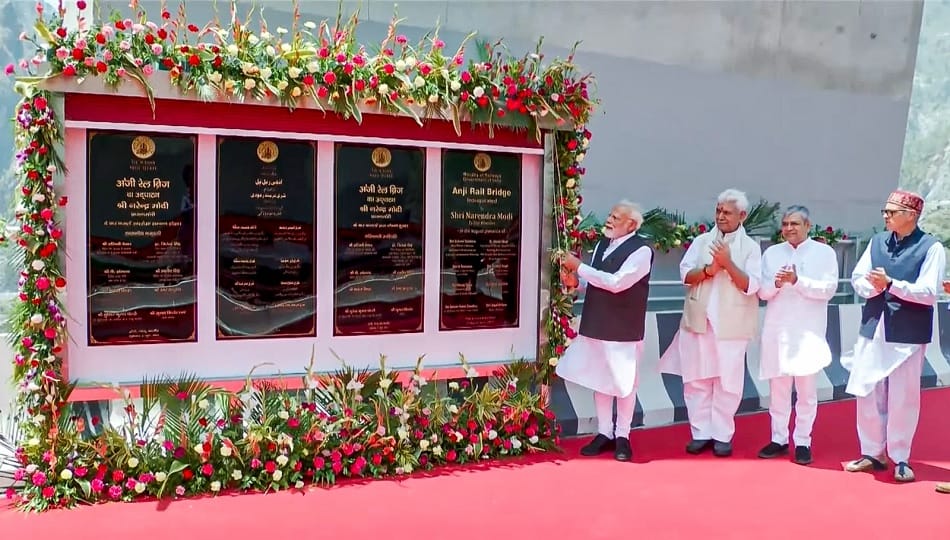 USBRL project, 36 tunnels and 943 bridges, India longest, railway tunnel, Katra-Banihal section, inaugurated