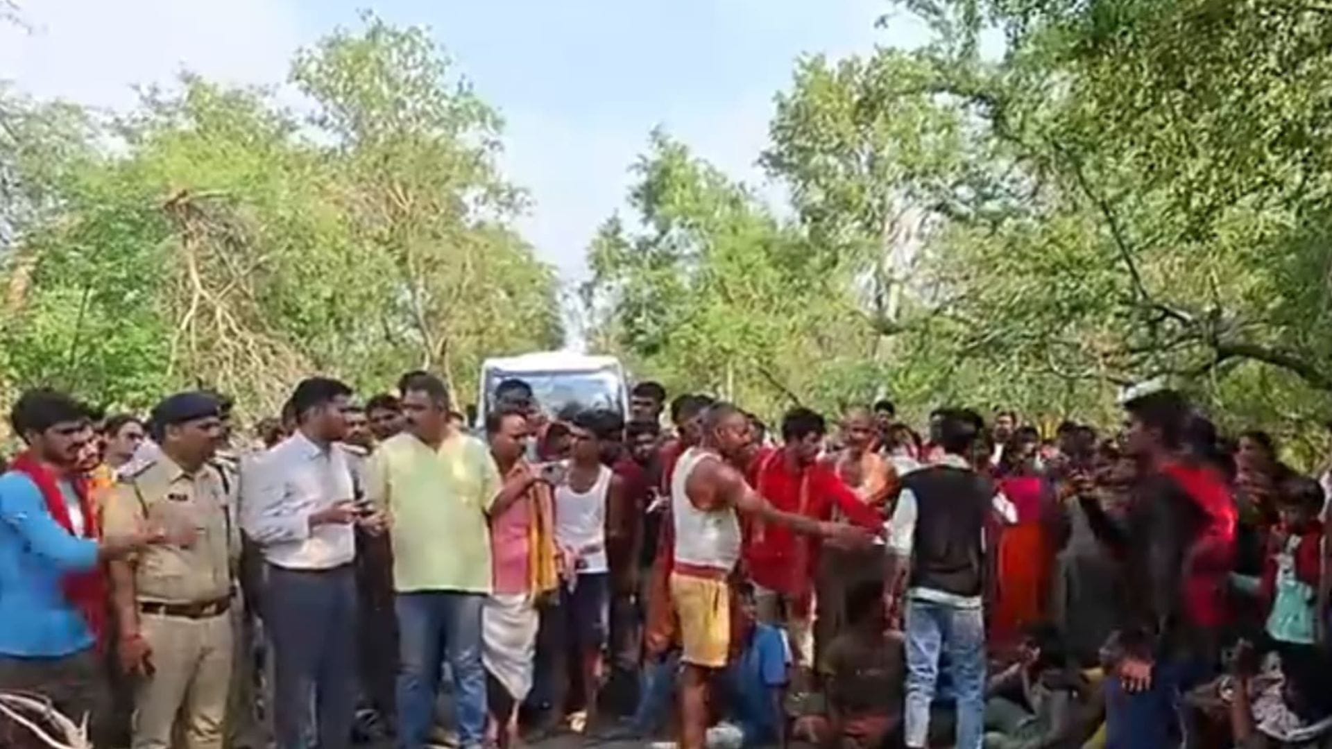 परिजनों ने किया हंगामा
