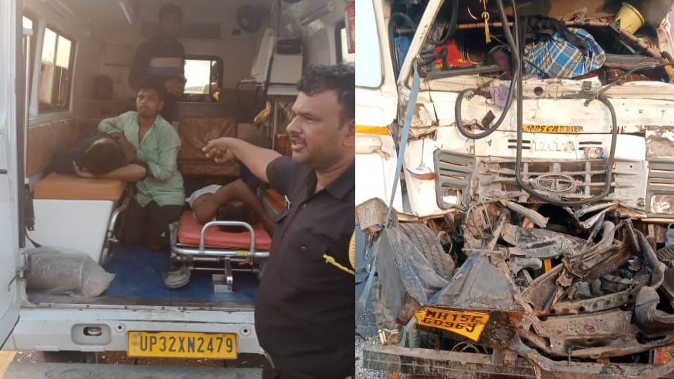Two people died and one seriously injured in an accident on Purvanchal Expressway in Barabanki