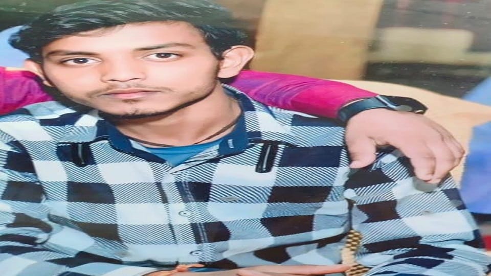A young man swimming across the Ganga drowned