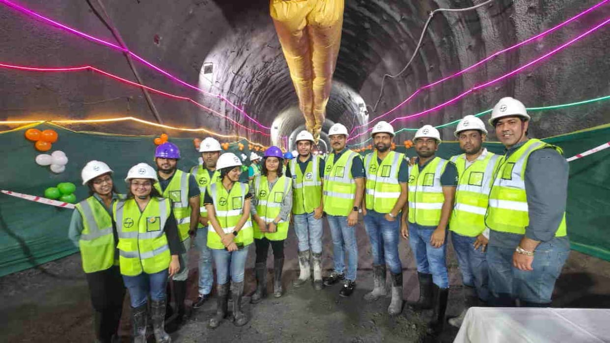 First phase of Rishikesh-Karnaprayag rail project crossed breakthrough of last tunnels between Gular and Vyasi