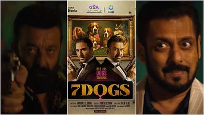 Salman Khan And Sanjay Dutt First Look Reveals From Their First International Film Saudi Arabian 7 Dogs Teaser