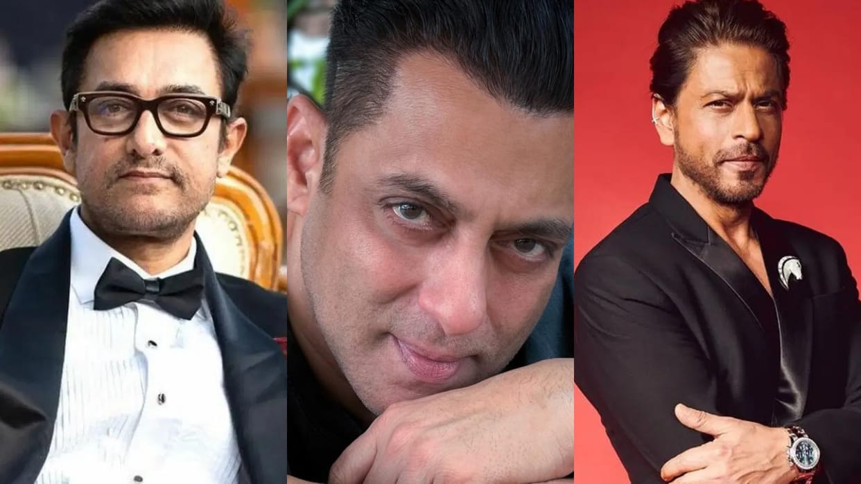 Aamir Khan Salman Khan And Shah Rukh Khan Eid Celebration